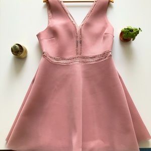 Soft pink dress size US 14